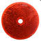 2" Round Red Reflector - Screw On