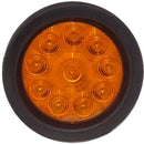 4" Round Amber LED Light