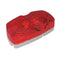 4" Red Marker Light - Replaceable Bulbs
