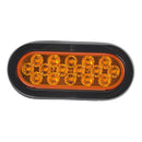 6" Oval Amber 16-LED Light Kit