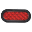 6" Oval Red 16-LED Light Kit