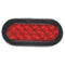 6" Oval Red 16-LED Light Kit