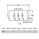 AIR TANK 8" DIA HT-8052