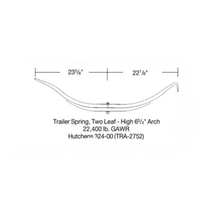 Leaf Spring HUTCH Style 324-00